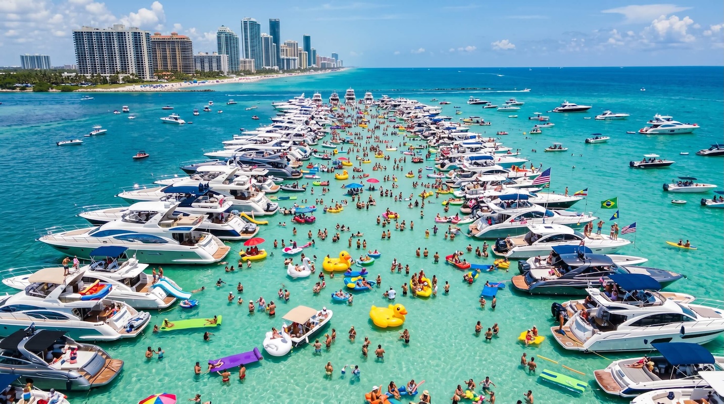 Sandbar Culture: Why Miami’s Locals Are Obsessed with a Sandbank in the Middle of the Bay hero image